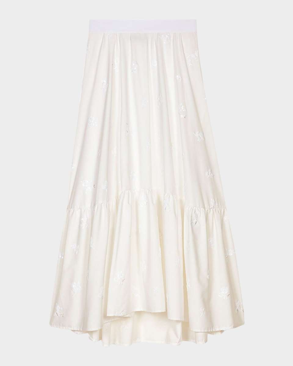 Sequined Midi Skirt